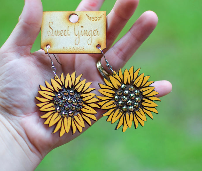 Large Sunflowers