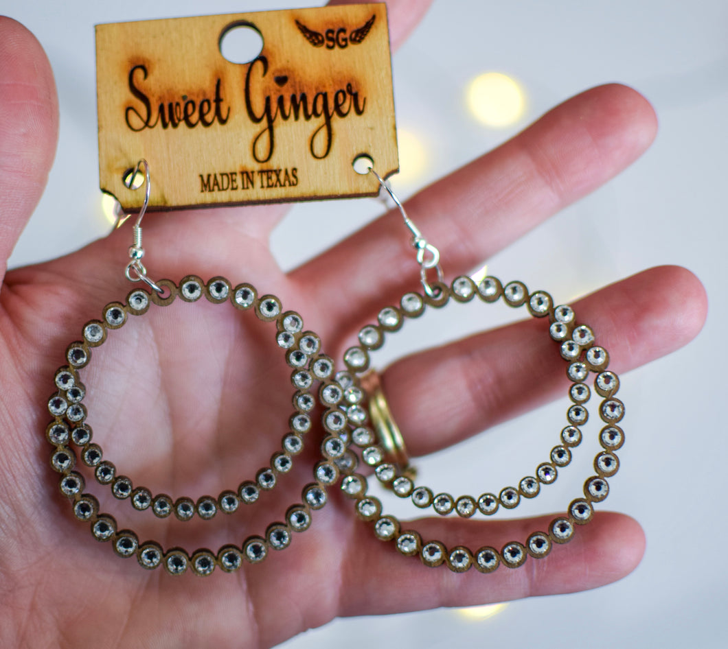 Scallop circle no stone in the center