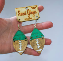 Load image into Gallery viewer, Distressed football field.