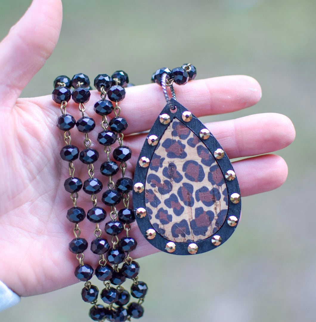 Sister Leopard necklace ONLY