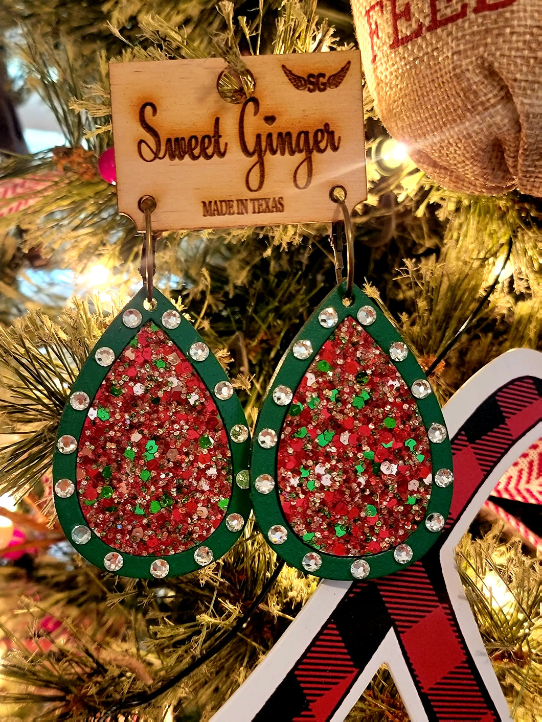 Christmas Cookies clear stones