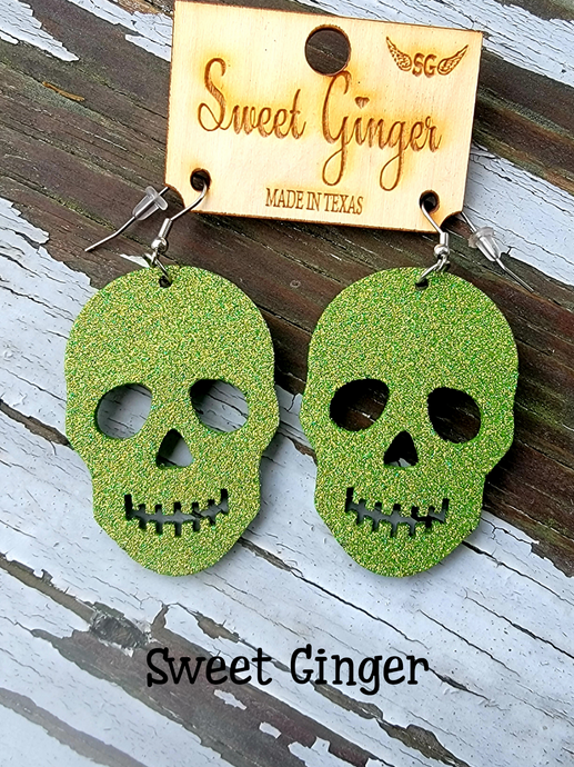 Glitter Skulls