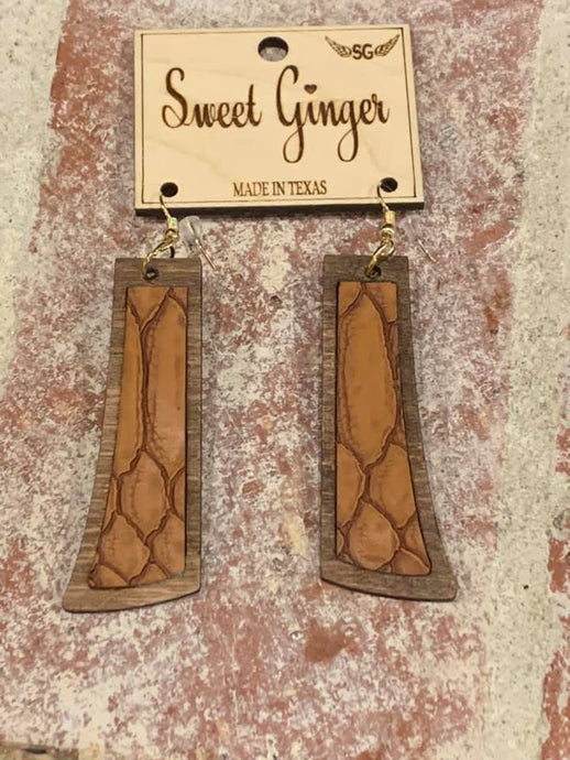 Brown Snake Rectangle