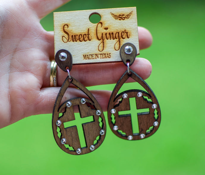 Because He Lives Earrings