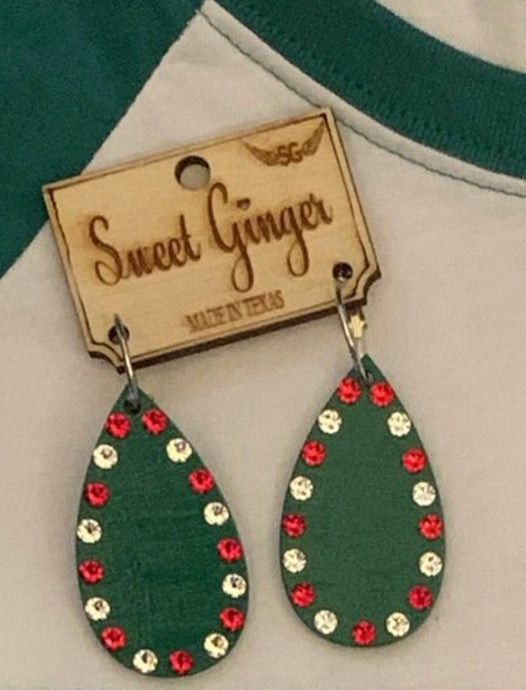 Christmas Bling Teardrop
