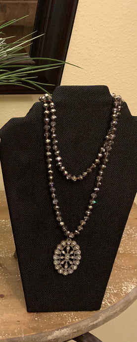 Grey Bella Necklace