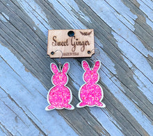 Load image into Gallery viewer, Hot Pink Peter Cottontails glitter
